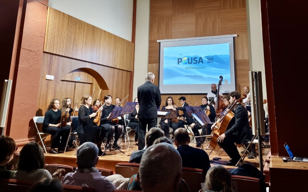 Seguimos celebrando nuestro centenario, en esta ocasión con un concierto de la Orquesta Cadí. 